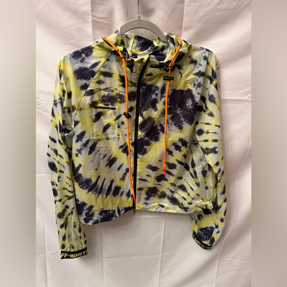 Women’s Nike x Off-White Tie Dye Nike Windbreaker Size XS